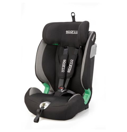 Fotelik dziecięcy SPARCO SK5000I ISOFIX czarno-szary