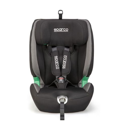Fotelik dziecięcy SPARCO SK5000I ISOFIX czarno-szary