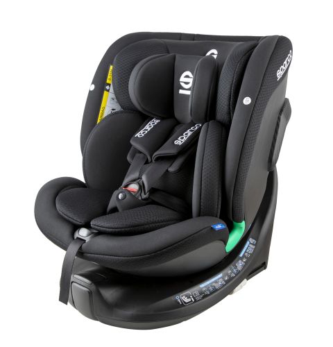 Fotelik dziecięcy SPARCO SK7000I ISOFIX czarny