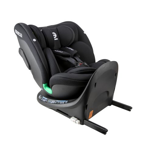 Fotelik dziecięcy SPARCO SK7000I ISOFIX czarny