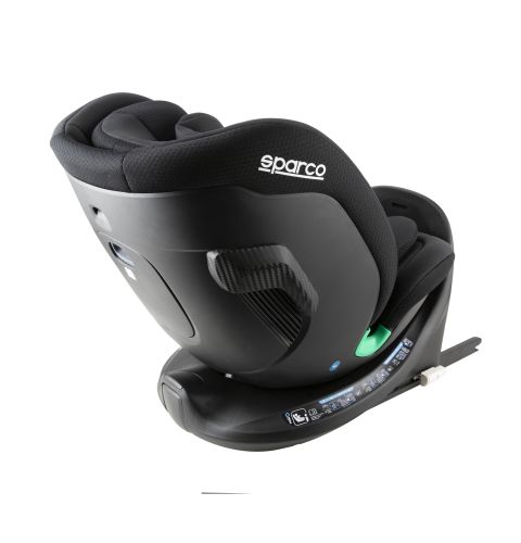 Fotelik dziecięcy SPARCO SK7000I ISOFIX szary