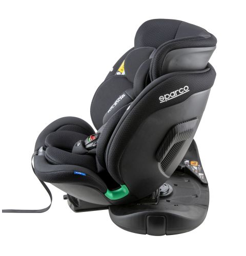 Fotelik dziecięcy SPARCO SK7000I ISOFIX czerwony