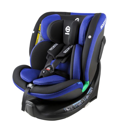 Fotelik dziecięcy SPARCO SK7000I ISOFIX niebieski