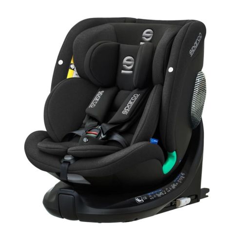 Fotelik dziecięcy SPARCO SK7000I ISOFIX czarny