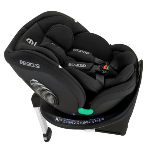 Fotelik dziecięcy SPARCO SK7000I ISOFIX czarny