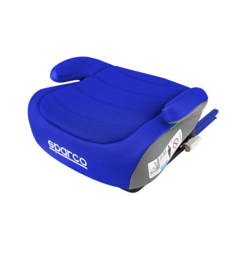 Fotelik dziecięcy SPARCO SK100I ECE R129/03 ISOFIX (22-36 kg, 125-150 cm) niebieski
