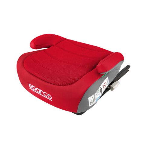 Fotelik dziecięcy SPARCO SK100I ECE R129/03 ISOFIX (22-36 kg, 125-150 cm) czerwony