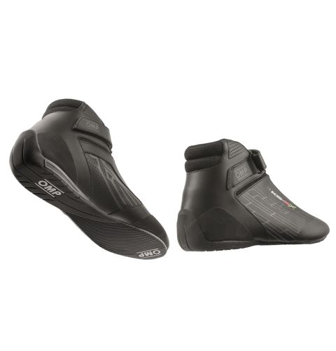 Buty kartingowe dziecięce OMP KS-2X FIA 8877-2022 czarne