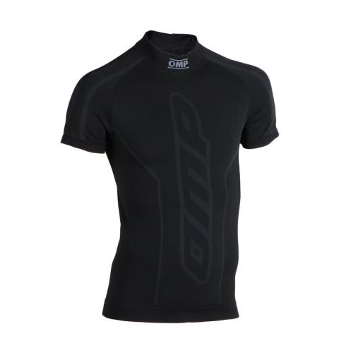 T-shirt kartingowy OMP KS czarny