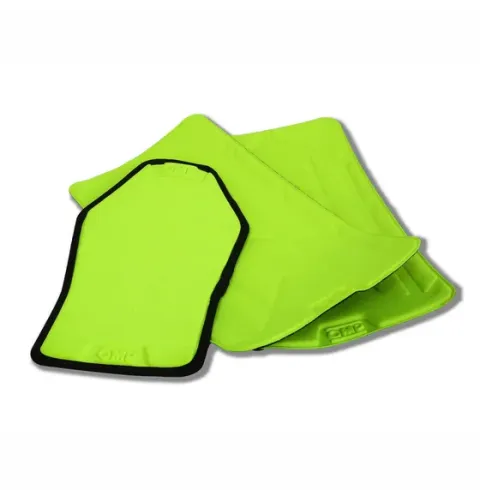 Wkłady ochronne z gąbki 6 mm do kamizelki OMP KS-1 PRO żółte fluo
