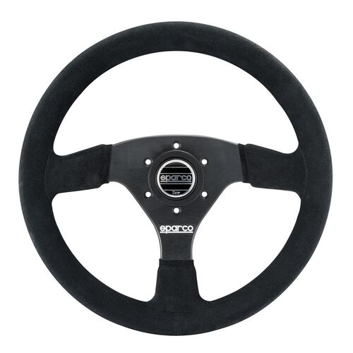 Kierownica zamszowa SPARCO R323 czarna