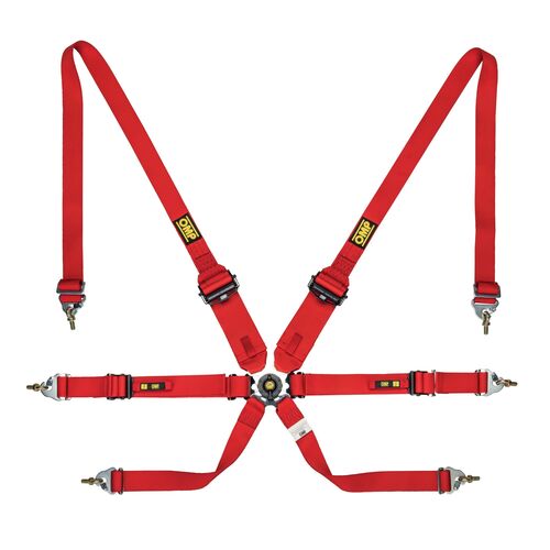 Pasy bezpieczeństwa OMP DA0-0205-A01 – 2/3'', 6-pkt,