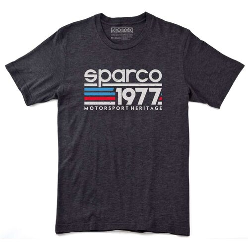 T-shirt SPARCO VINTAGE 77 - ciemnoszary