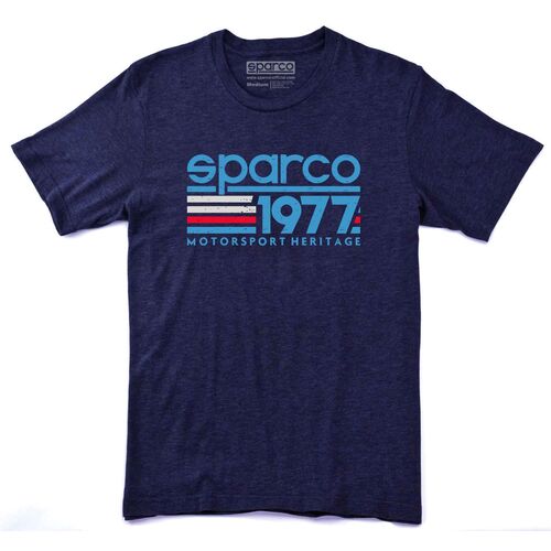 T-shirt SPARCO VINTAGE 77 - granatowy