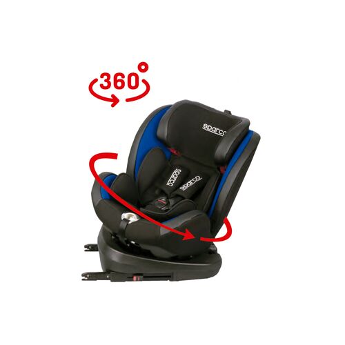 Fotelik dziecięcy SPARCO SK600I ISOFIX (0-36 kg)