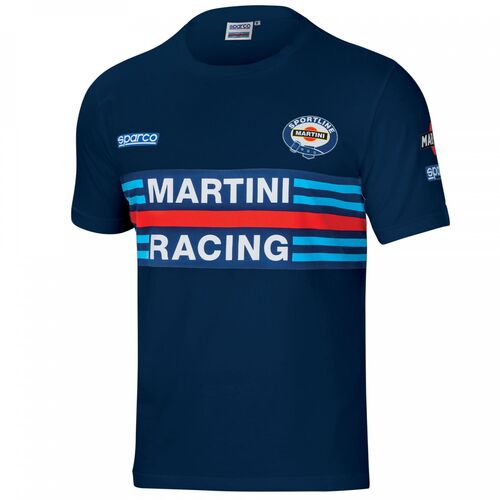 T-shirt SPARCO MARTINI RACING - granatowy