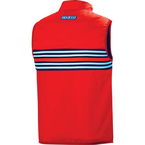 Bezrękawnik SPARCO MARTINI RACING REPLICA VEST - czerwony