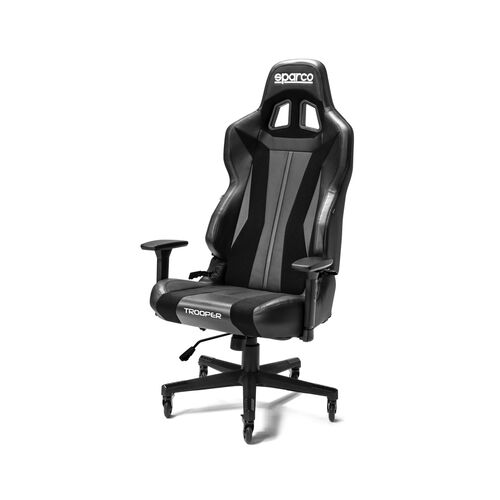 Fotel biurowy SPARCO TROOPER – czarny