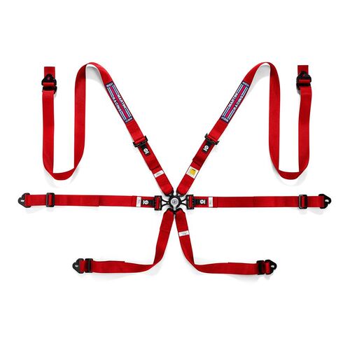 Pasy bezpieczeństwa SPARCO 04834HPDMR MARTINI RACING - 2", 6-pkt.