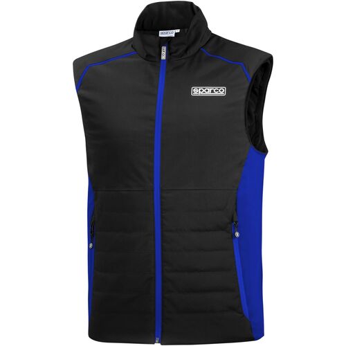 Bezrękawnik SPARCO VEST - czarno-niebieski