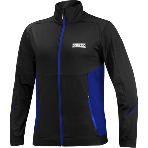 Bluza SPARCO FULL ZIP SWEATSHIRT – czarno-niebieska