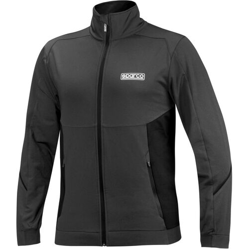 Bluza SPARCO FULL ZIP SWEATSHIRT – szaro-czarna