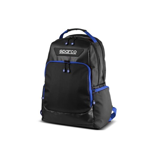Plecak SPARCO SUPERSTAGE - czarno-niebieski