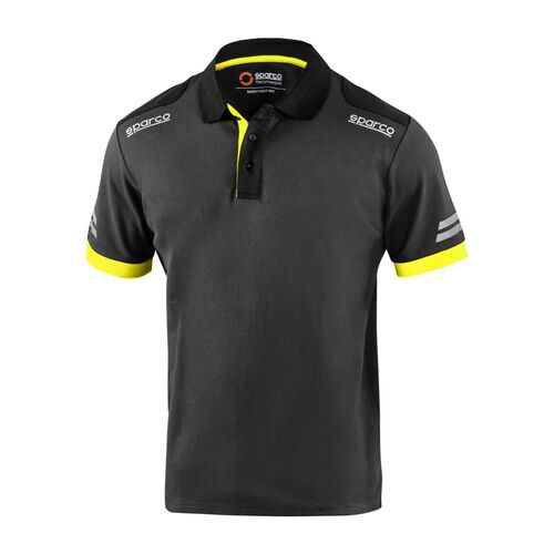 Polo SPARCO TECH – szaro-żółte