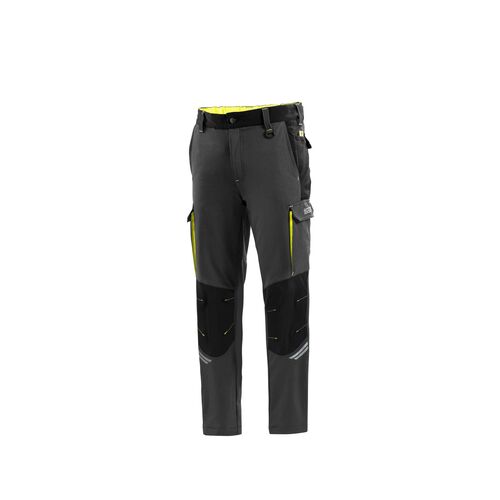 Spodnie SPARCO TECH - szaro-żółte