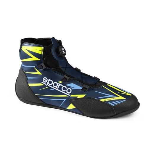 Buty SPARCO K-RAPID ROTOR granatowo-niebiesko-żółte