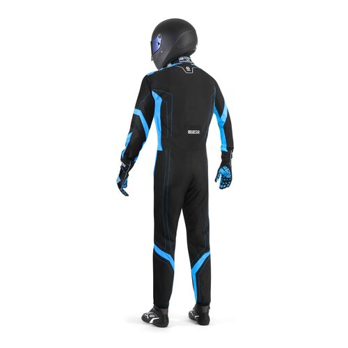 Kombinezon Sparco Thunder 8877-2022 czarno-niebieski
