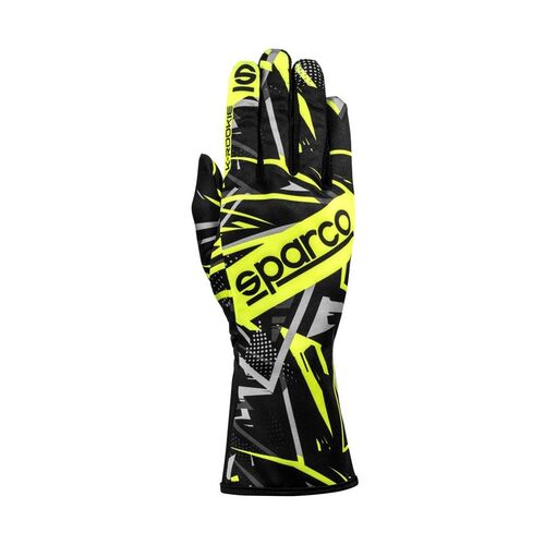 Rękawice Sparco K-Rookie  czarno-żółte