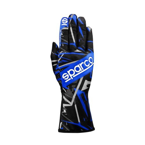 Rękawice Sparco K-Rookie  czarno-niebieskie