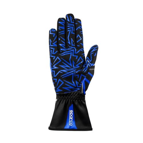 Rękawice Sparco K-Rookie  czarno-niebieskie