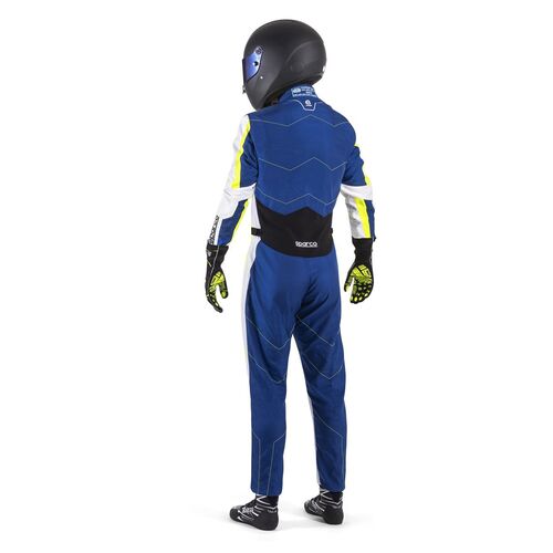 Kombinezon Sparco Kerb Advanced 8877-2022 niebiesko-żółty