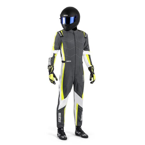 Kombinezon Sparco Kerb Advanced 8877-2022 szaro-żółty