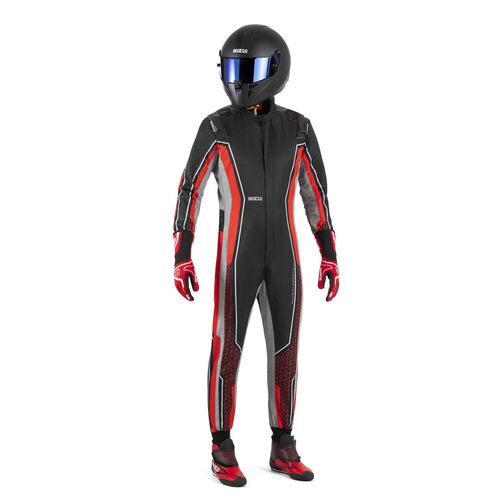 Kombinezon Sparco Superleggera-K 8877-2022 czarno-czerwony