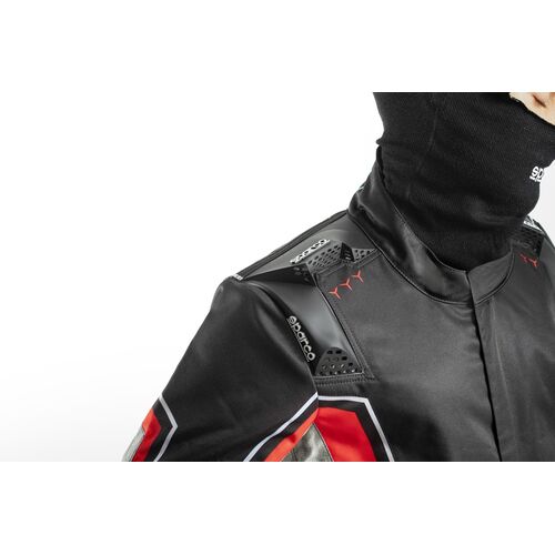 Kombinezon Sparco Superleggera-K 8877-2022 czarno-czerwony