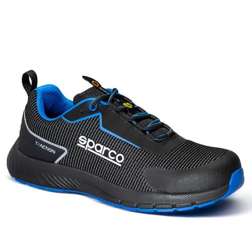 Buty Sparco Traction Suzuka S1PS ESD (czarno-niebieskie)