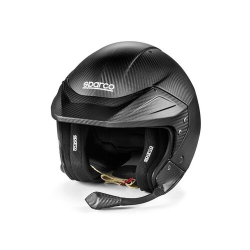 Kask Sparco Flux RJ-I CARBON 8859-2024 czarno-czarny
