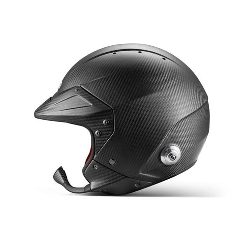 Kask Sparco Flux RJ-I CARBON 8859-2024 czarno-czerwony