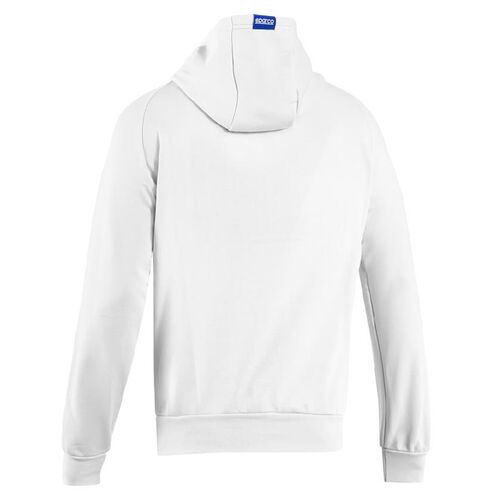 Bluza z kapturem Sparco Gulf biała