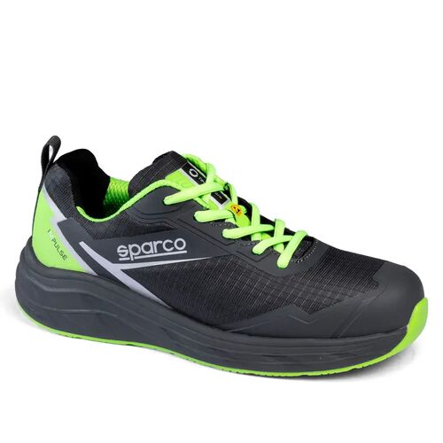 Buty Sparco Impulse Lucas S3S (szaro-zielone fluo)