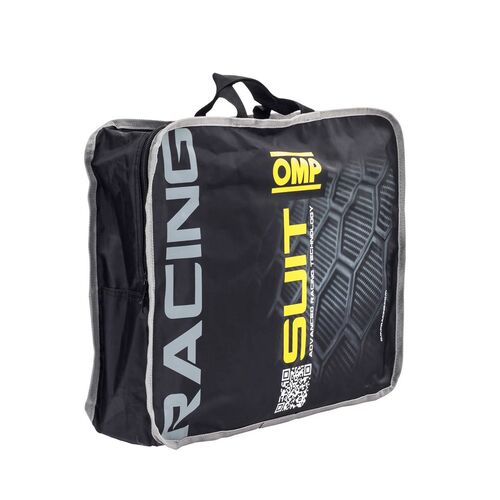 Kombinezon OMP ONE EVO X FIA 8856-2018 czarno-czerwony