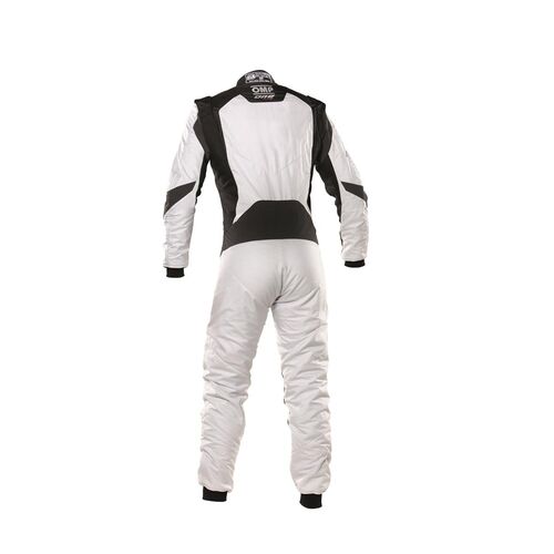 Kombinezon OMP ONE EVO X FIA 8856-2018 srebrno-czarny