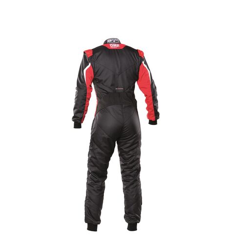 Kombinezon OMP TECNICA EVO FIA 8856-2018 czarno-czerwony