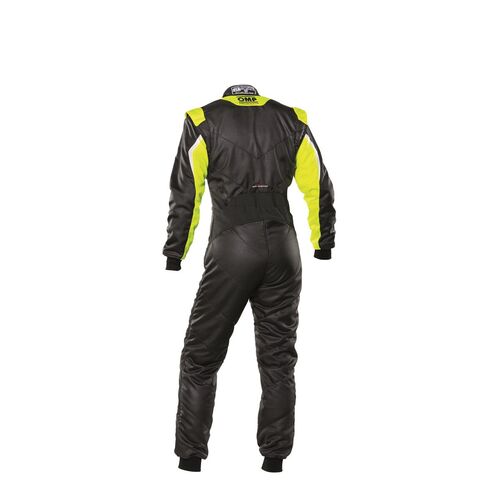 Kombinezon OMP TECNICA EVO FIA 8856-2018 czarno-żółty