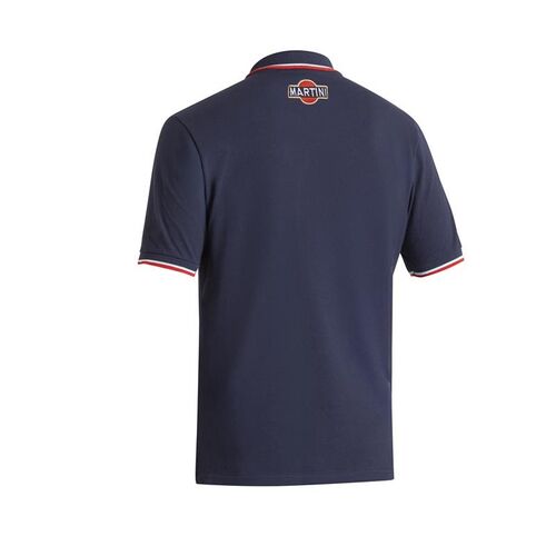 Koszulka Polo Sparco Martini Racing z kieszonką granatowa