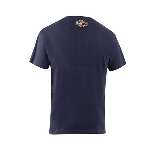Koszulka T-shirt Sparco Martini Racing Big Logo granatowa