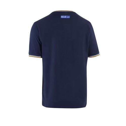 Koszulka T-shirt Sparco Gulf z kieszonką granatowa